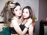 With my girlfriend