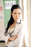 Sultry Bimbo In Uniform Yui Komine Exposes Erotic Downblouse And Stretched Legs Up Skirt
